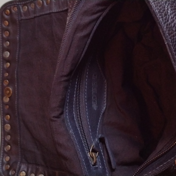 NWT OLD TREND Lone Road Black Leather Bag RARE SOLD OUT htf - Picture 13 of 16